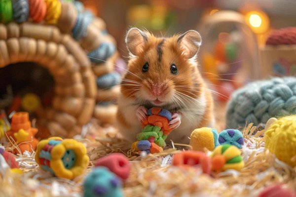 Quali sono i giocattoli più adatti ai criceti nani?